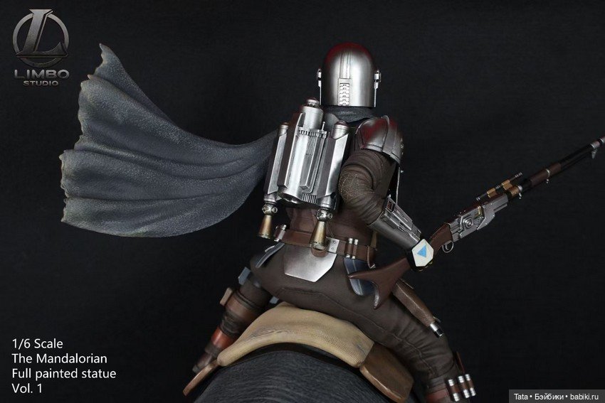 Limbo Studio - статуя Мандалорец и Блуррг в масштабе 1/6 по сериалу "Мандалорец" (фото 5)
