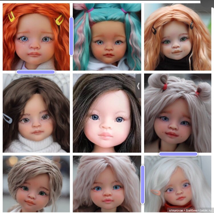 Искусство Куклы 2021г — ООАК Paola Reina (Паола Рейна) и испанских кукол: перерисовка