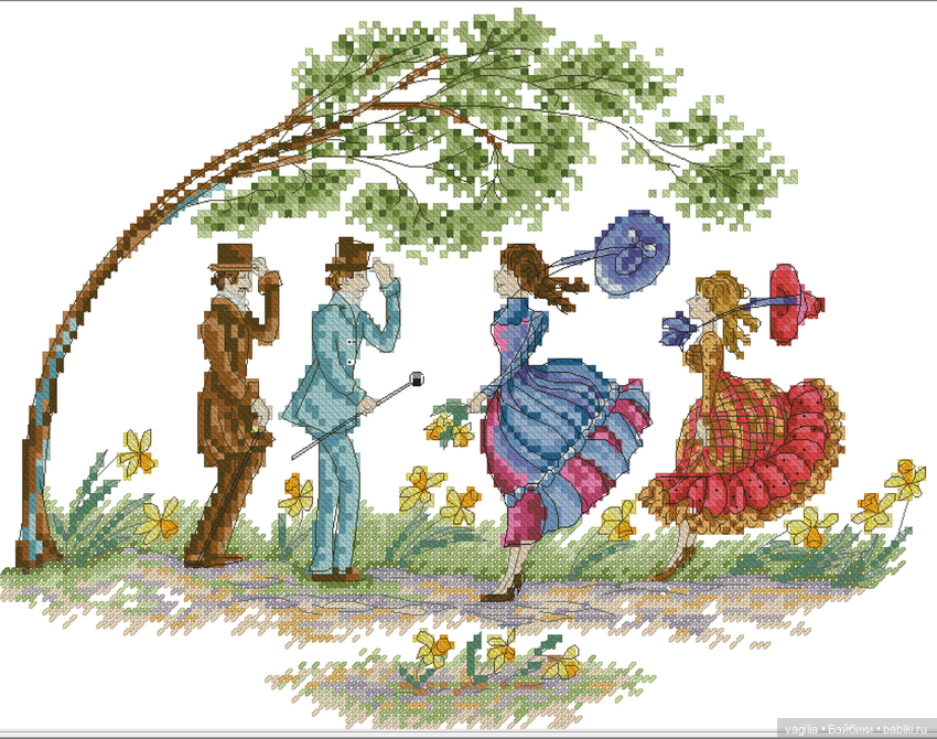 Чуть чуть крестиком — Вышивка крестиком