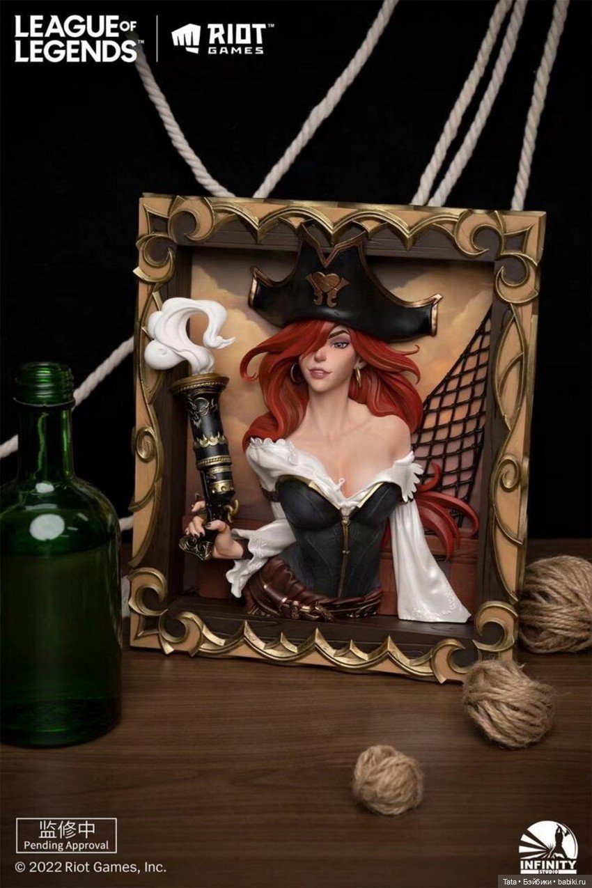 Infinity Studio открыла предзаказ на 3D картину Мисс Фортуна по игре "League of Legends"