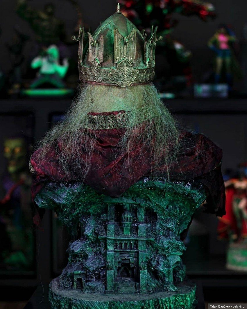 Скульпт - Joop Bongaerts Creations, кастомный полноразмерный бюст Короля Мертвецов из "Властелина Колец" (фото 5)