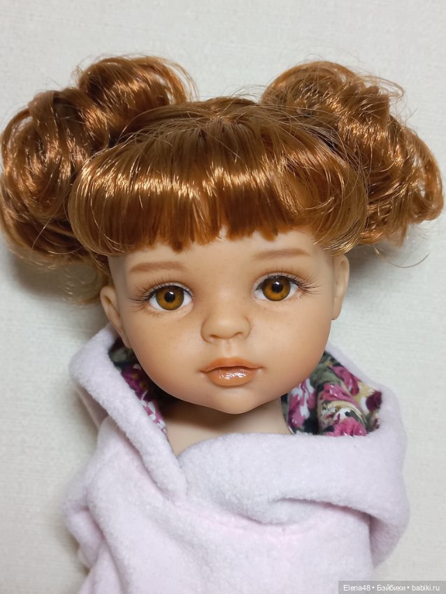 Кристюша-зайка — ООАК Paola Reina (Паола Рейна) и испанских кукол: перерисовка (фото 5)