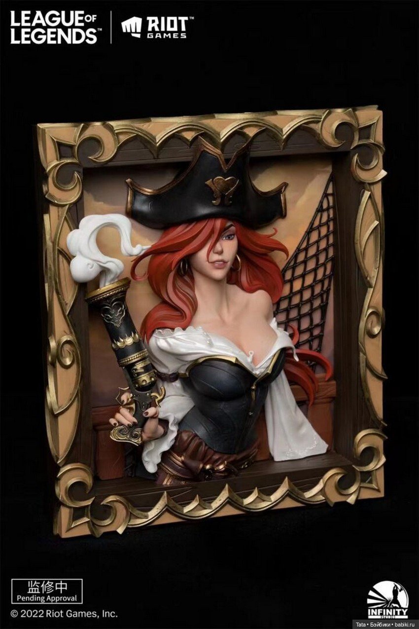 Infinity Studio открыла предзаказ на 3D картину Мисс Фортуна по игре "League of Legends" (фото 4)