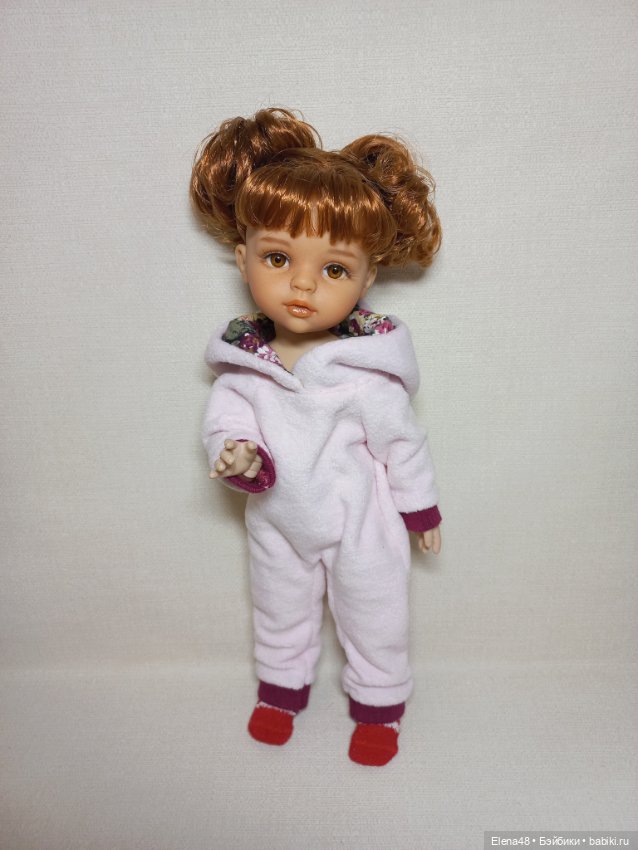 Кристюша-зайка — ООАК Paola Reina (Паола Рейна) и испанских кукол: перерисовка (фото 3)
