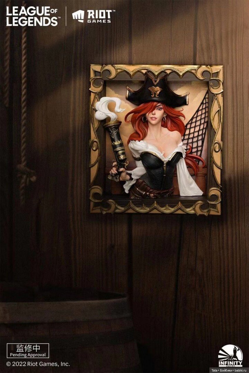 Infinity Studio открыла предзаказ на 3D картину Мисс Фортуна по игре "League of Legends" (фото 2)