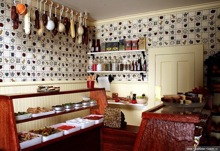 Итальянский гастроном — Румбоксы и кукольные интерьеры: фото (фото 4)