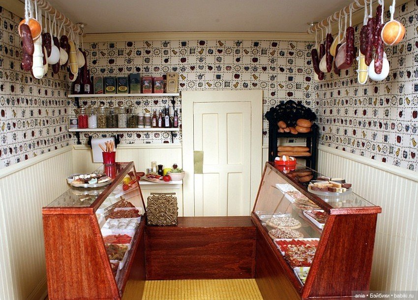 Итальянский гастроном — Румбоксы и кукольные интерьеры: фото (фото 3)