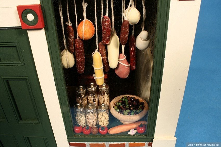 Итальянский гастроном — Румбоксы и кукольные интерьеры: фото (фото 10)