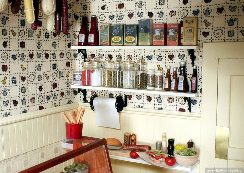 Итальянский гастроном — Румбоксы и кукольные интерьеры: фото (фото 8)