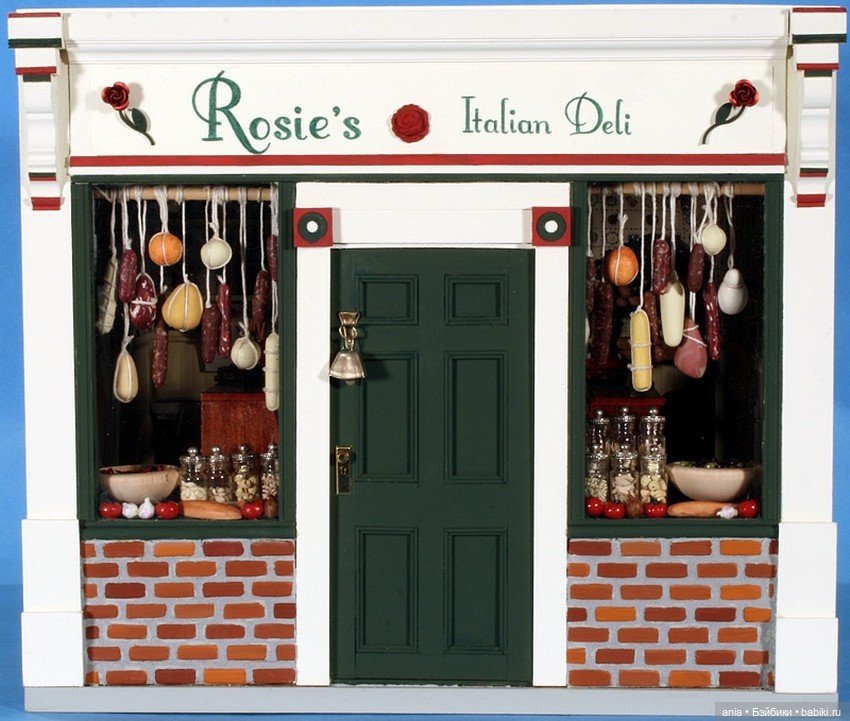 Итальянский гастроном — Румбоксы и кукольные интерьеры: фото