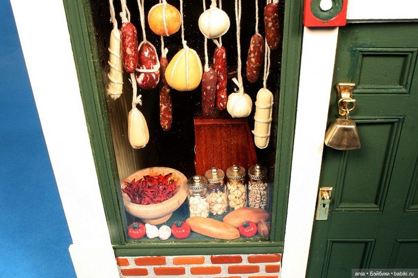 Итальянский гастроном — Румбоксы и кукольные интерьеры: фото (фото 9)