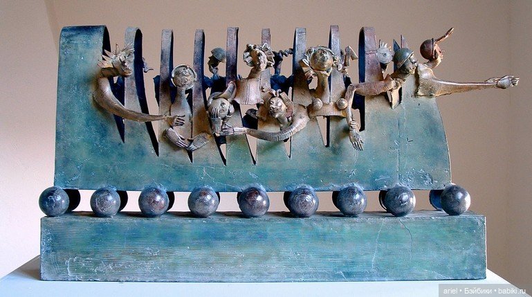 Интересные скульптуры от Marc Touret (фото 5)