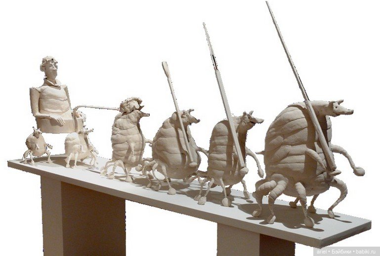 Интересные скульптуры от Marc Touret