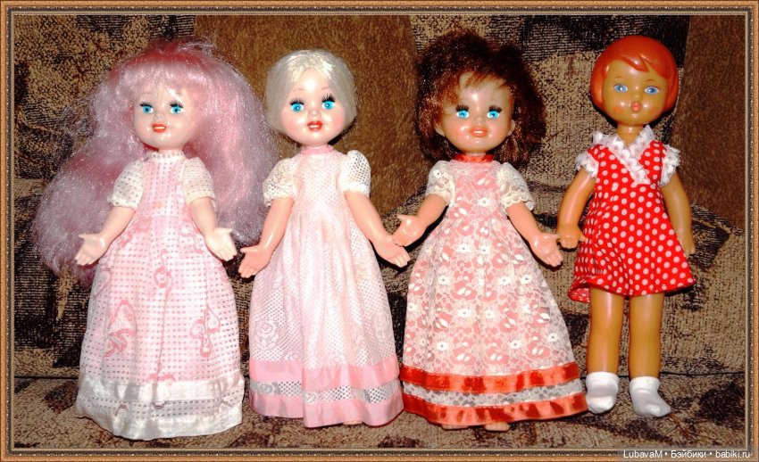 Моя коллекция кукол СССР фабрики Ленигрушка