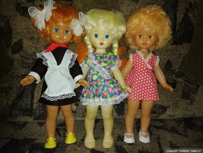 Моя коллекция кукол СССР фабрики Ленигрушка