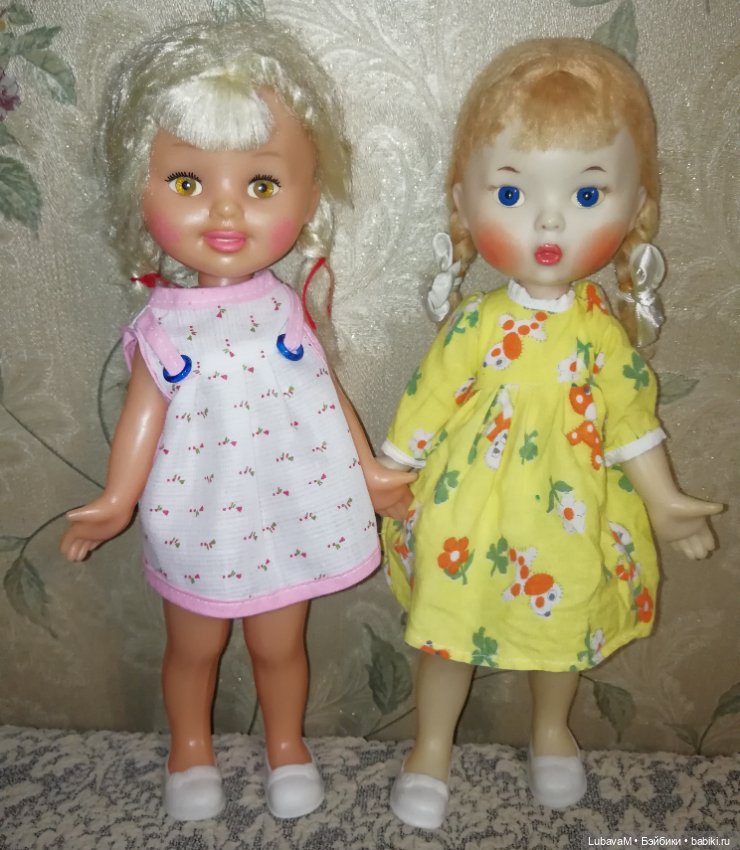 Моя коллекция кукол СССР фабрики Ленигрушка