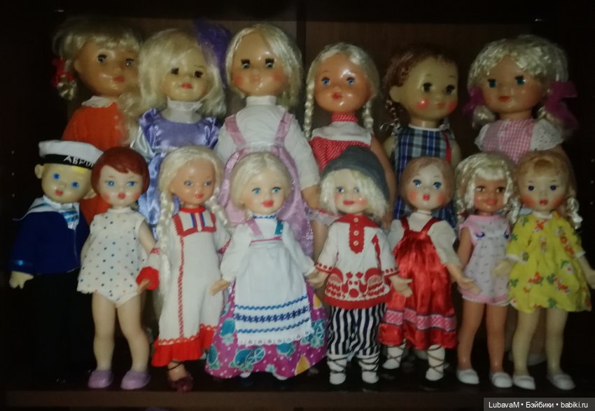 Моя коллекция кукол СССР фабрики Ленигрушка