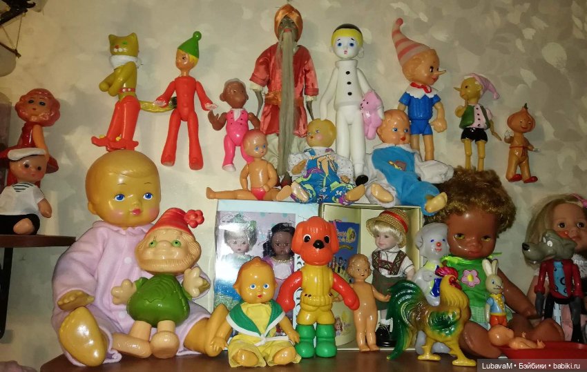 Моя коллекция целлулоида — Коллекции винтажных кукол и игрушек: СССР