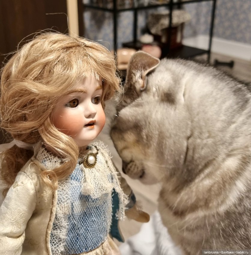 Маленькая и милая — Антикварные куклы Kley & Hahn (K&H): Walkure (Валькирия) (фото 5)