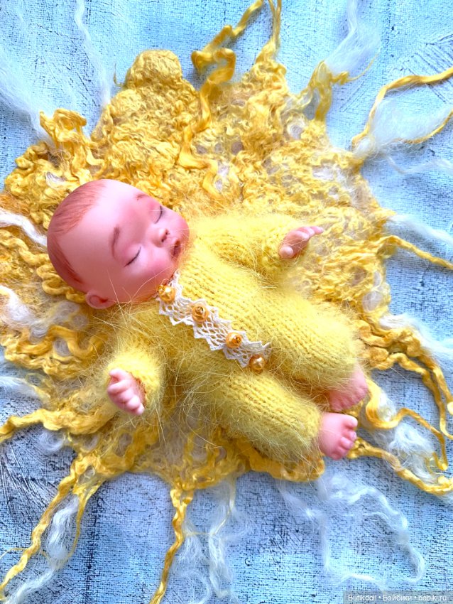 Мини пупс ооак — Куклы с Алиэкспресс (Aliexpress): Китайские шарнирные (фото 3)