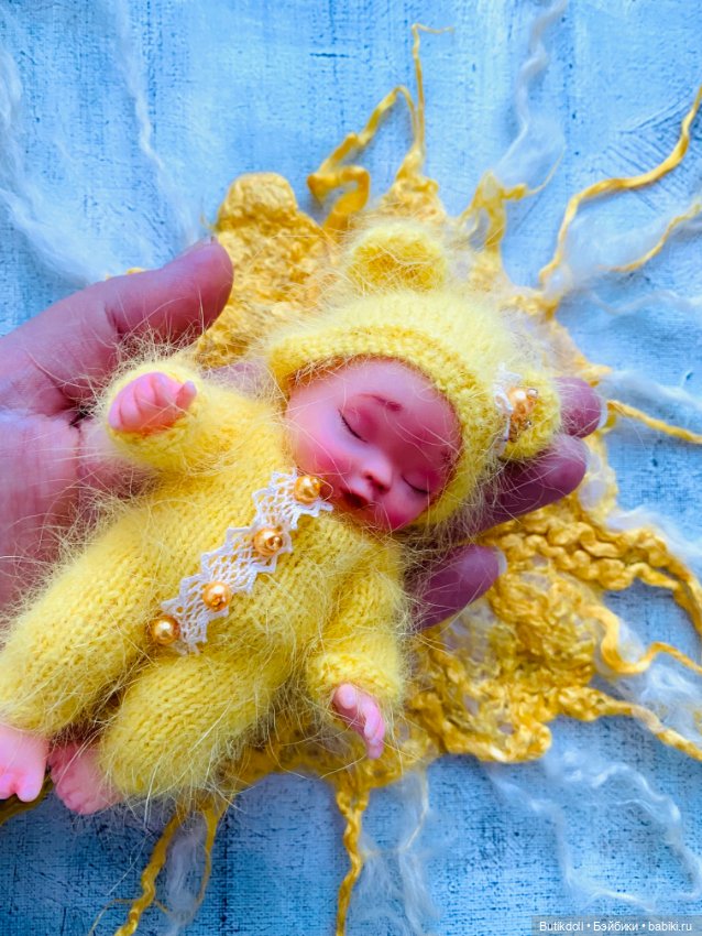 Мини пупс ооак — Куклы с Алиэкспресс (Aliexpress): Китайские шарнирные (фото 5)