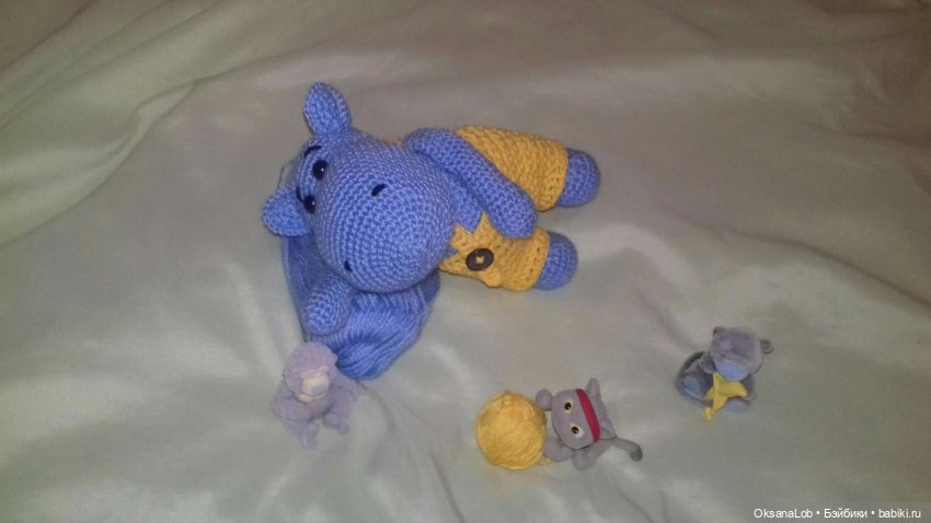 Мои работы - игрушки крючком)))