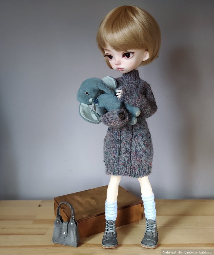 Анютка и слоник — Куклы DIM (Doll in Mind): корейские BJD (БЖД)