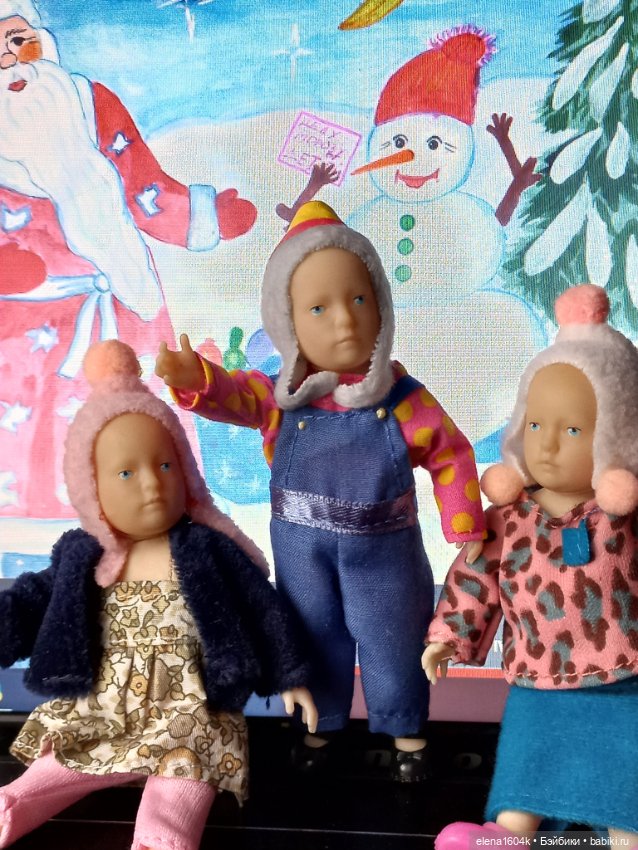 В Старый Новый год — Куклы Минимир (Minimir): Пупсы 7 и 11 см