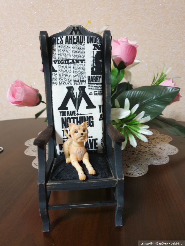 Морти примеряет новое кресло )))