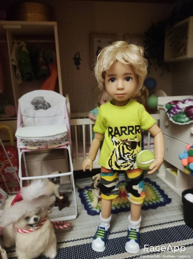 Зима у моих мелких кукол — Куклы Kathe Kruse (Кате/Кэте Крузе): фото