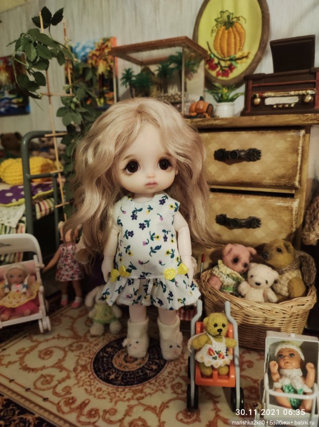 Зима у моих мелких кукол — Куклы Kathe Kruse (Кате/Кэте Крузе): фото