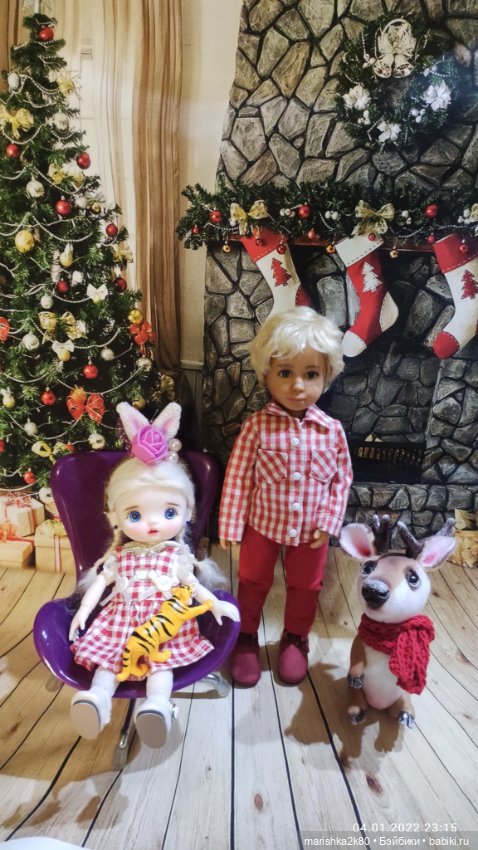 Зима у моих мелких кукол — Куклы Kathe Kruse (Кате/Кэте Крузе): фото (фото 10)