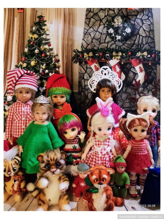 Зима у моих мелких кукол — Куклы Kathe Kruse (Кате/Кэте Крузе): фото (фото 8)