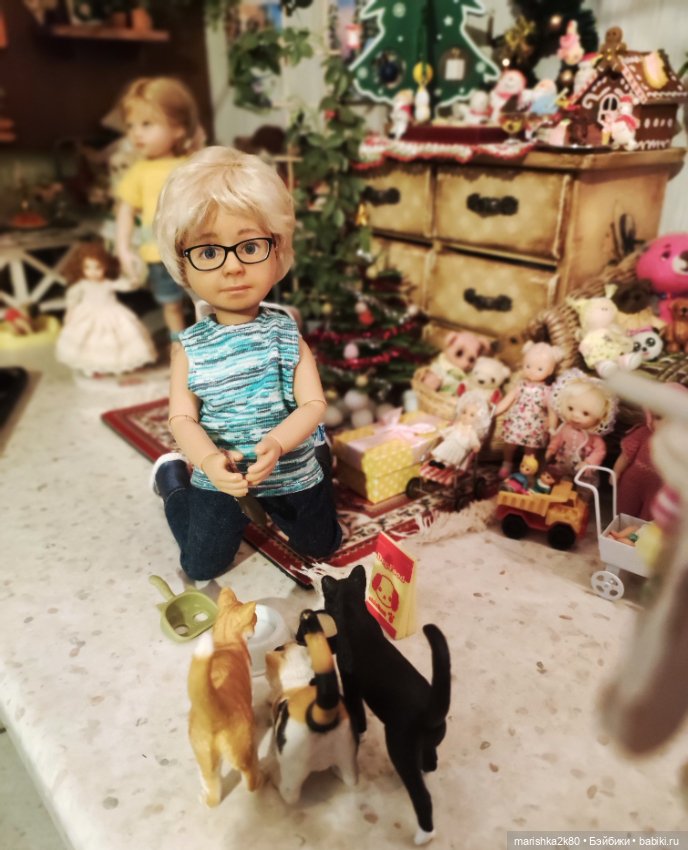 Зима у моих мелких кукол — Куклы Kathe Kruse (Кате/Кэте Крузе): фото