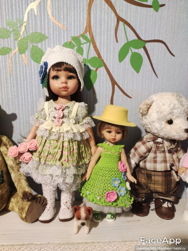 Зима у моих мелких кукол — Куклы Kathe Kruse (Кате/Кэте Крузе): фото