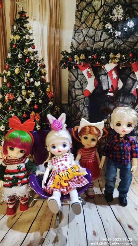 Зима у моих мелких кукол — Куклы Kathe Kruse (Кате/Кэте Крузе): фото (фото 9)