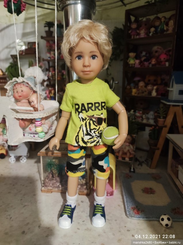 Зима у моих мелких кукол — Куклы Kathe Kruse (Кате/Кэте Крузе): фото