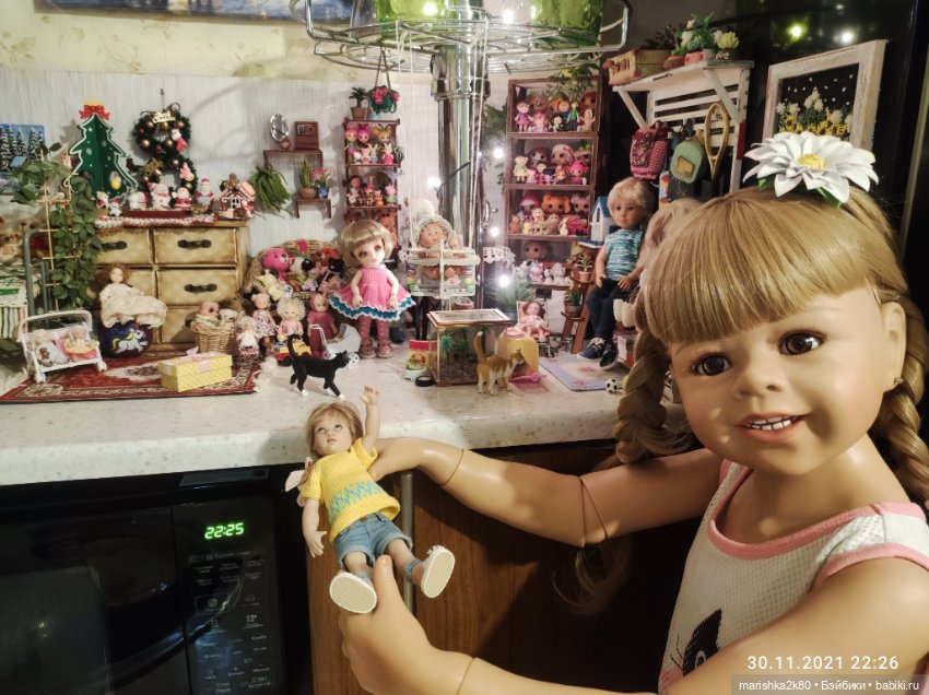 Зима у моих мелких кукол — Куклы Kathe Kruse (Кате/Кэте Крузе): фото