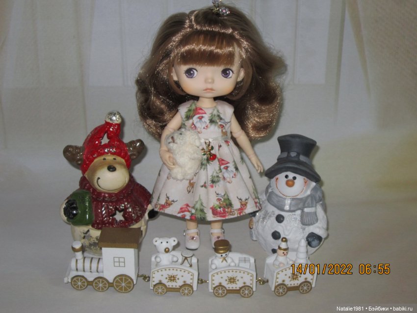 Первый Новый год Маруси. Xiaomi Monst Doll
