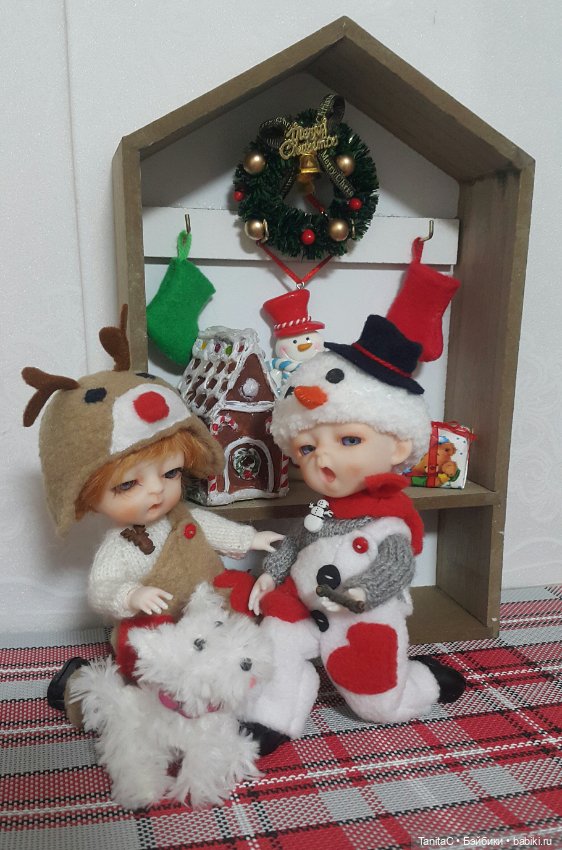 Собачек много не бывает. Клякса, Снежок и Дружок