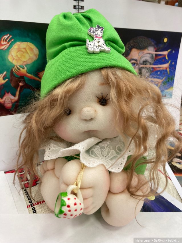 Время кукол 2021 — Авторские игрушки из разных материалов: синельная проволока (фото 7)