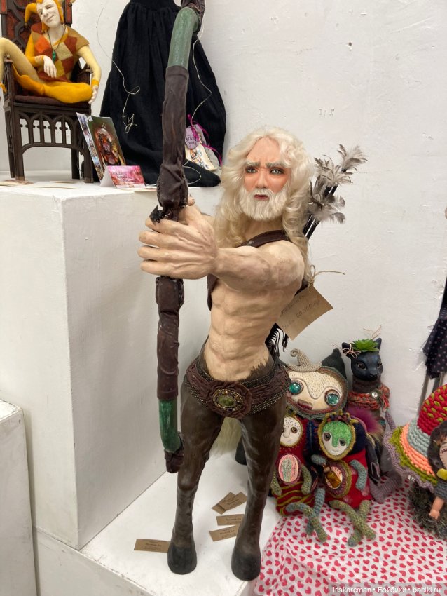 Время кукол 2021 — Авторские игрушки из разных материалов: синельная проволока