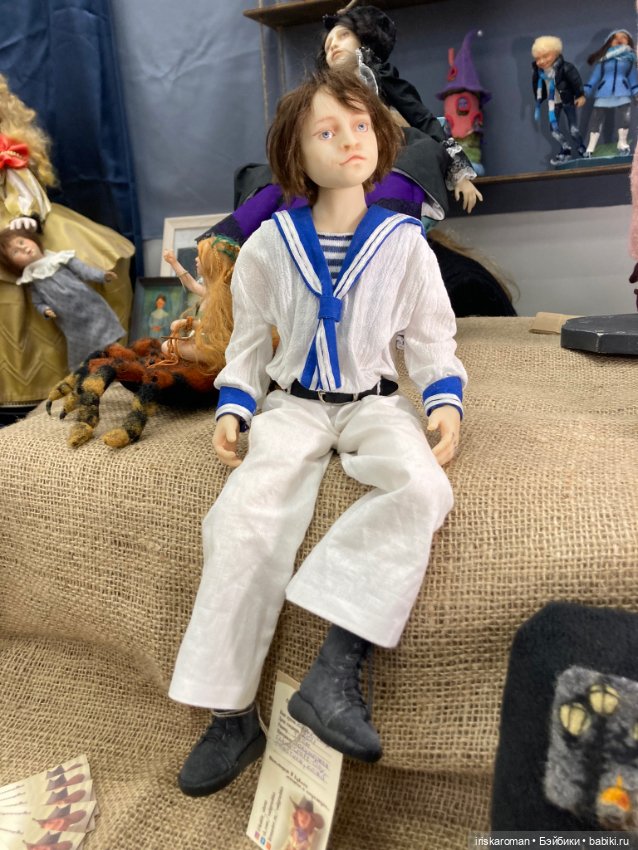 Время кукол 2021 — Авторские игрушки из разных материалов: синельная проволока (фото 3)