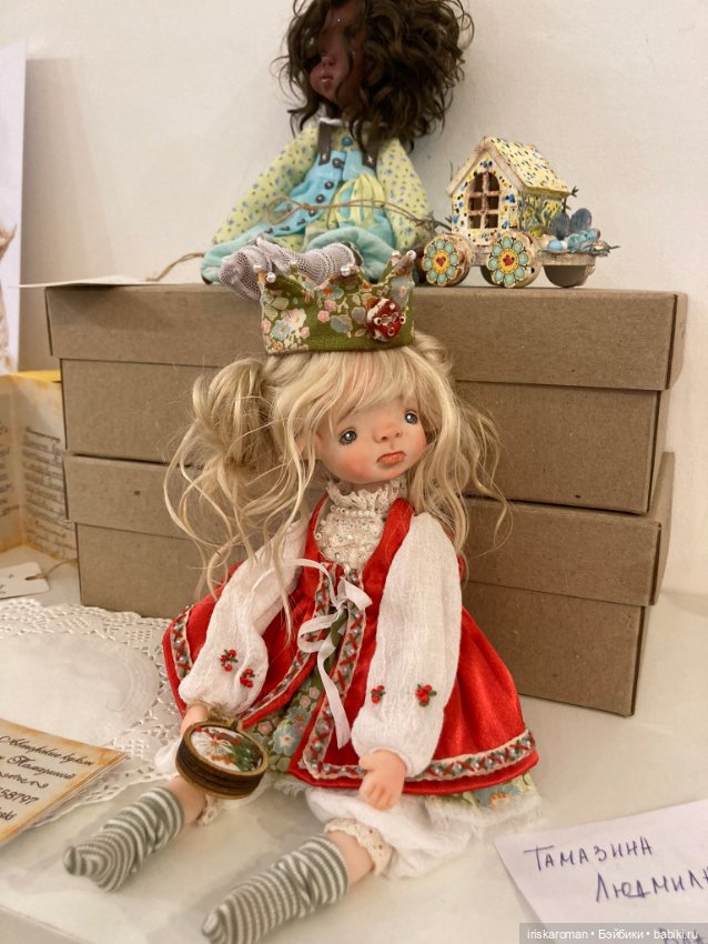 Время кукол 2021 — Авторские игрушки из разных материалов: синельная проволока