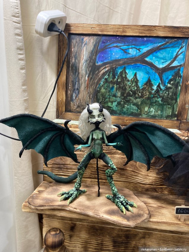 Время кукол 2021 — Авторские игрушки из разных материалов: синельная проволока (фото 4)