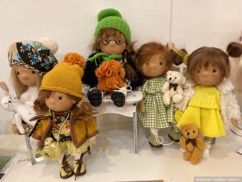 Время кукол 2021 — Авторские игрушки из разных материалов: синельная проволока