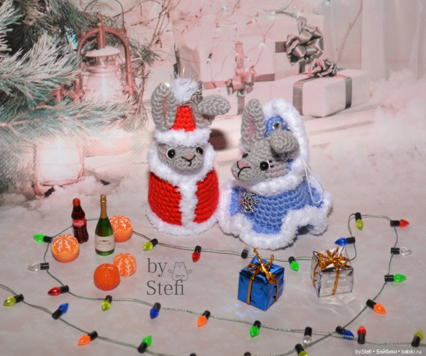 Кролик в костюме Снегурки (фото 5)