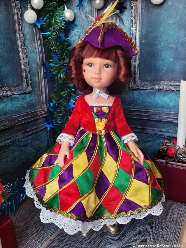 Конкурс. Стиль пэчворк. Коломбина (фото 5)