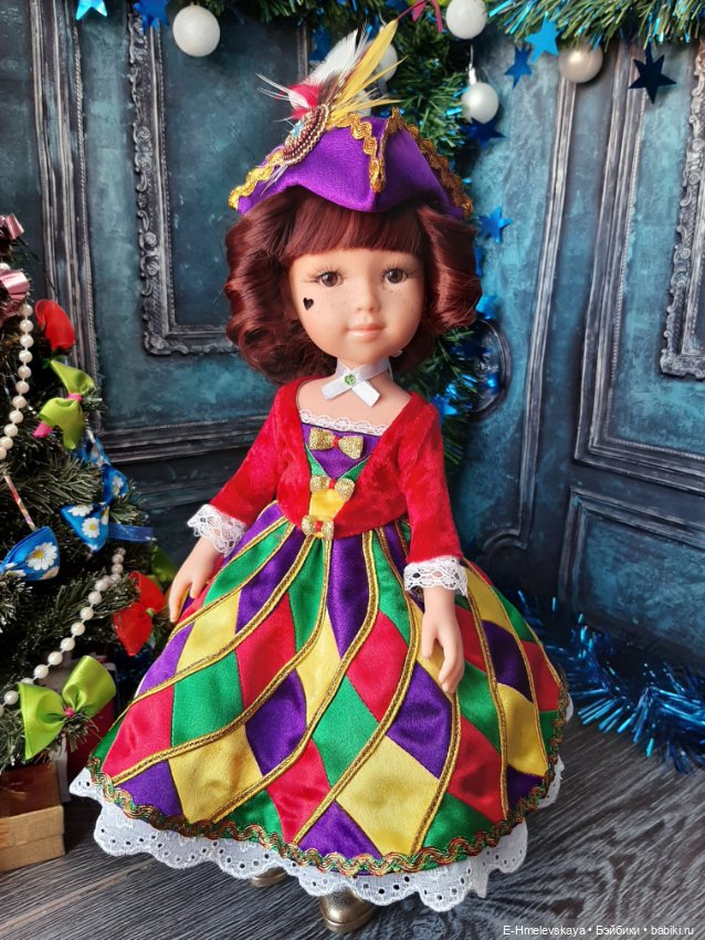 Конкурс. Стиль пэчворк. Коломбина (фото 8)