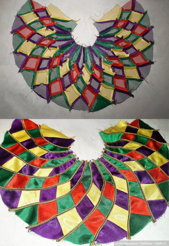 Конкурс. Стиль пэчворк. Коломбина